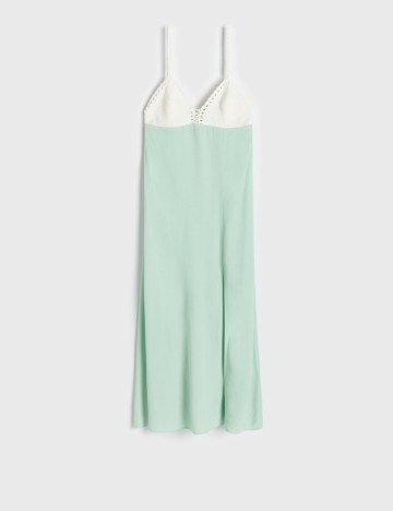 Rochie medie Reserved, verde, XL