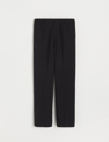 Pantaloni Reserved, negru