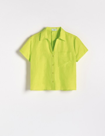 Camasa Reserved, verde, S