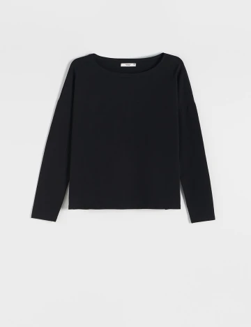 Bluza Reserved, negru, S