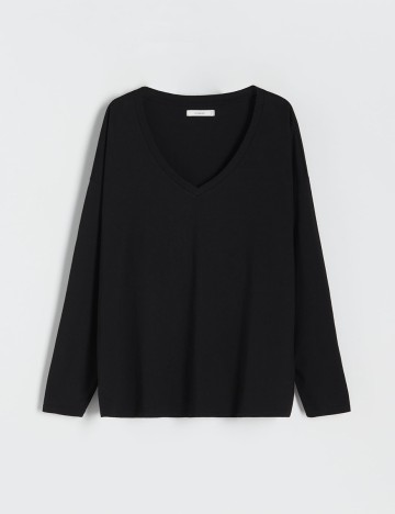 Bluza Reserved, negru