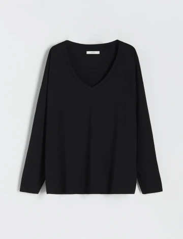 Bluza Reserved, negru
