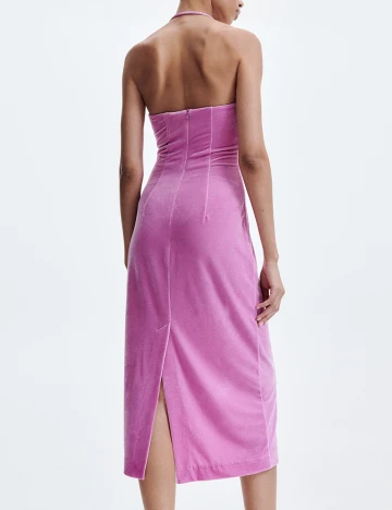 Rochie medie Reserved, roz, XS Roz