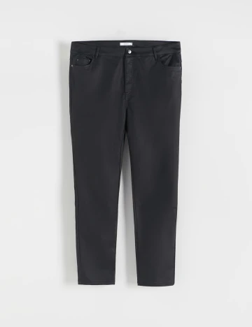 Pantaloni Reserved Plus Size, negru