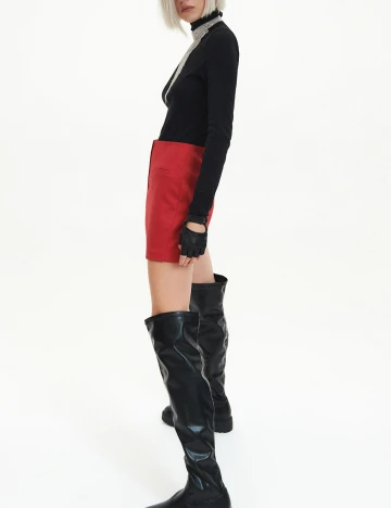 Fusta pantalon Reserved, rosu, L Rosu