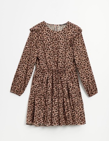 Rochie scurta House Brand, animal print, XS