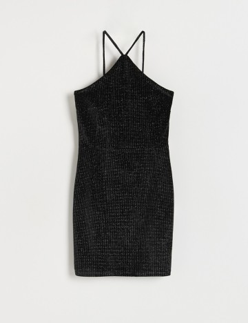 Rochie scurta Reserved, negru, L