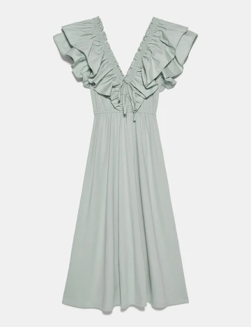 Rochie Zara, verde, M