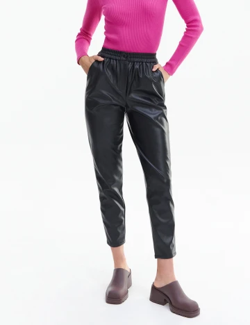 Pantaloni Reserved, negru