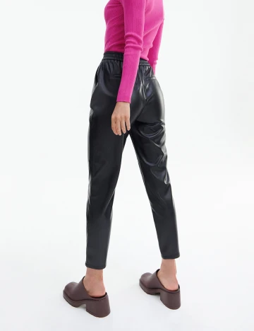Pantaloni Reserved, negru