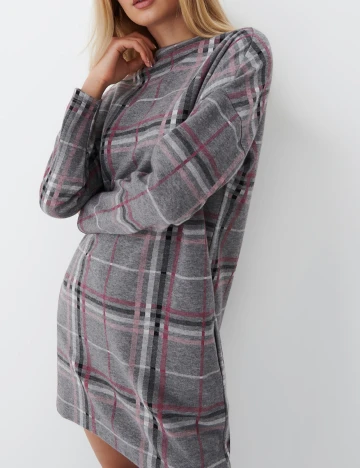 Rochie scurta Mohito, gri, S/M Gri