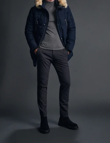 Pantaloni Reserved, bleumarin inchis