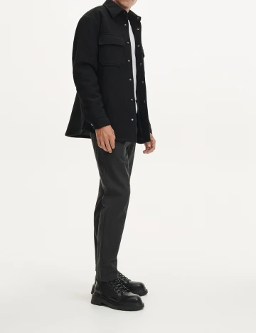 Pantaloni Reserved, gri inchis