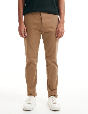 Pantaloni Reserved, maro, 38