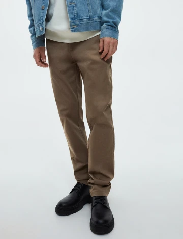 Pantaloni Reserved, maro