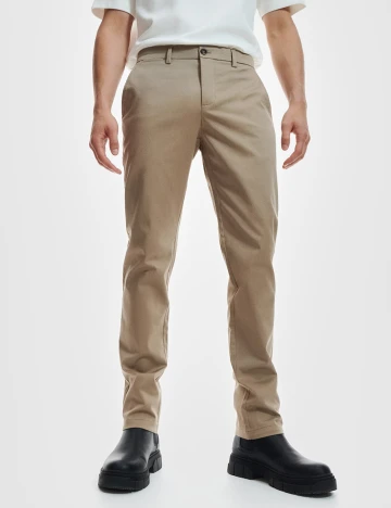 Pantaloni Reserved, bej Crem