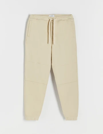 Pantaloni Reserved, crem, M