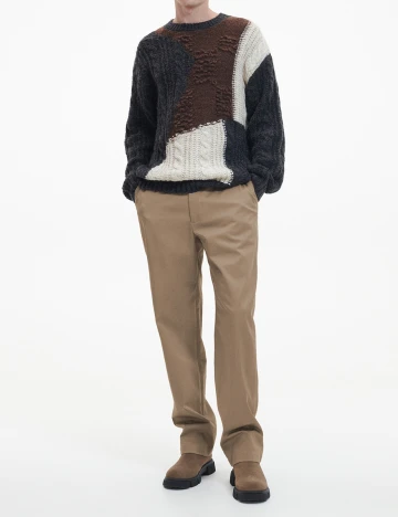 Pantaloni Reserved, maro