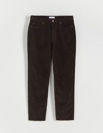 Pantaloni Reserved, maro, M