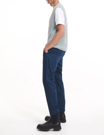 Pantaloni Reserved, albastru