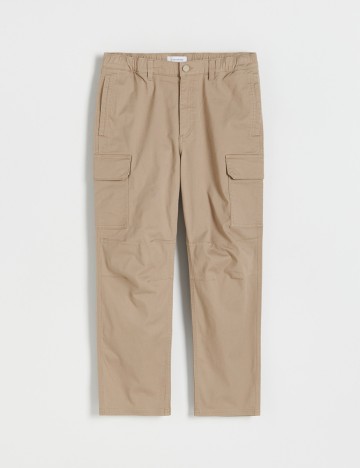Pantaloni Reserved, bej