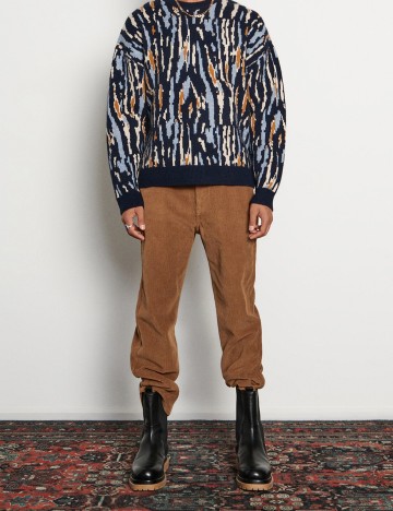 
						Pantaloni Reserved, maro deschis