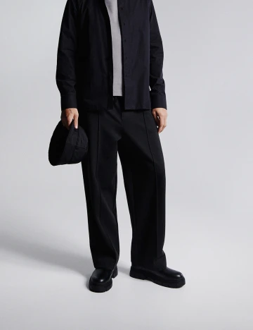 Pantaloni Reserved, gri inchis Gri
