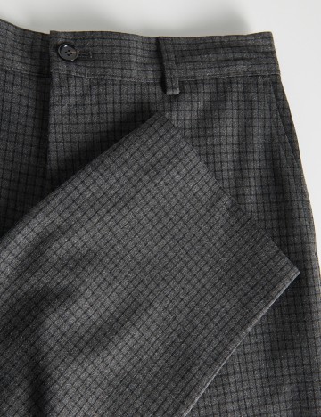 Pantaloni Reserved, gri inchis