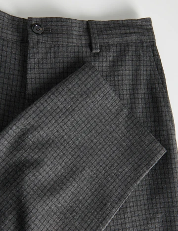 Pantaloni Reserved, gri inchis