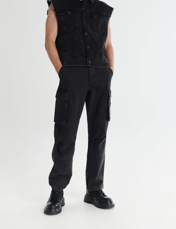 Blugi Reserved, negru, 34