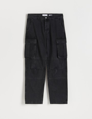 Blugi Reserved, negru, 34