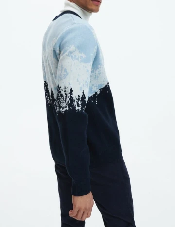 Cardigan Reserved, bleumarin Albastru