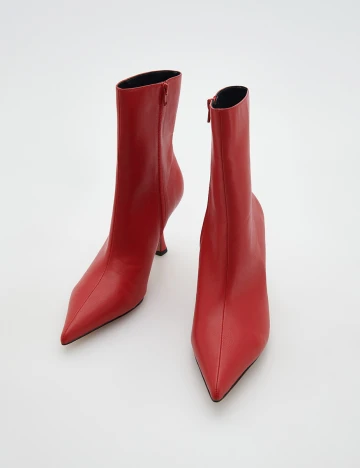Botine Reserved, rosu, 40 Rosu