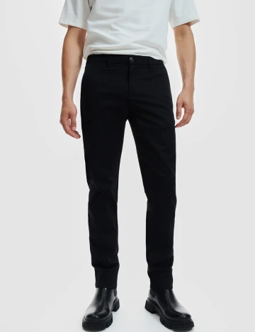 Pantaloni Reserved, negru