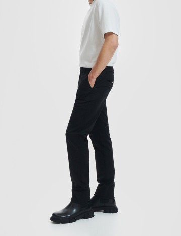 Pantaloni Reserved, negru