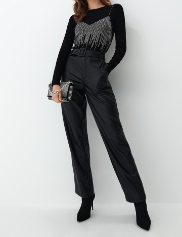 Pantaloni Mohito, negru