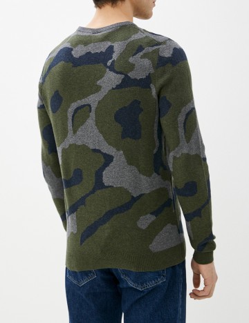 Bluza s.Oliver, verde, XXL