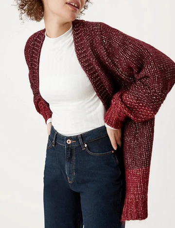 Cardigan Q/S, visiniu, XS