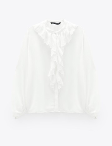 Camasa Zara, alb, S
