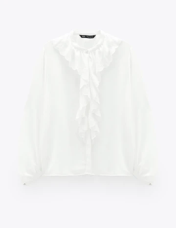 Camasa Zara, alb, S