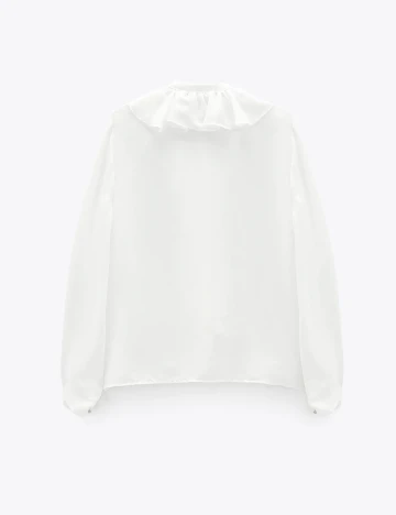 Camasa Zara, alb, S