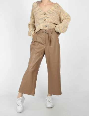 Pantaloni s.Oliver, maro