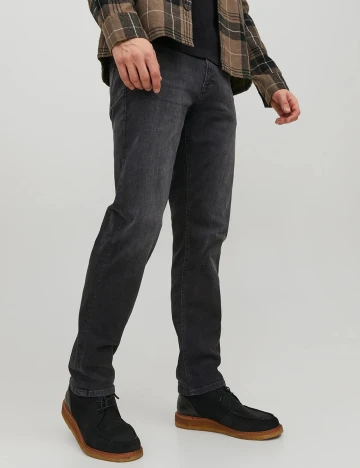Blugi Jack&Jones, gri inchis, W36/L36
