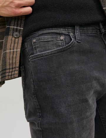 Blugi Jack&Jones, gri inchis, W36/L36