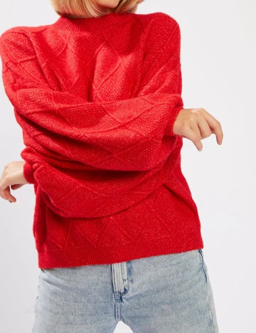 Pulover Pimkie, rosu, L