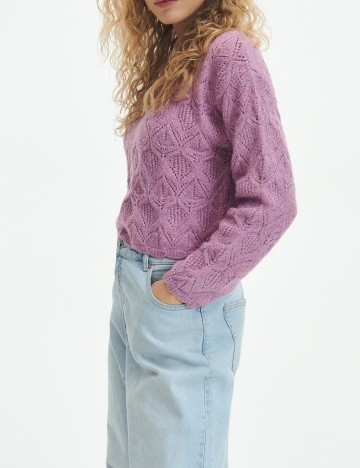 Bluza Reserved, mov, S