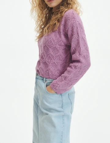 Bluza Reserved, mov, S