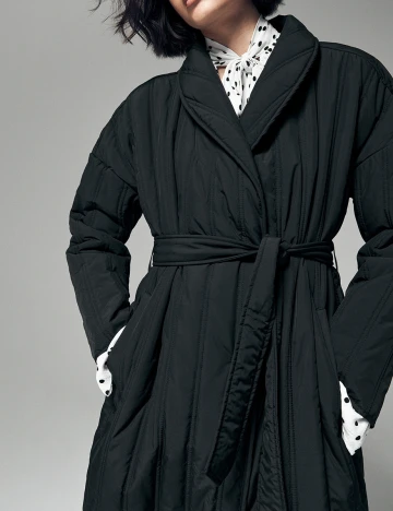 Geaca Reserved, negru, M