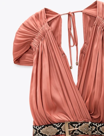 Salopeta Zara, caramiziu, M