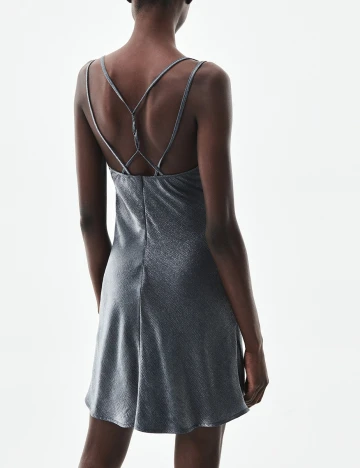 Rochie scurta Reserved, gri